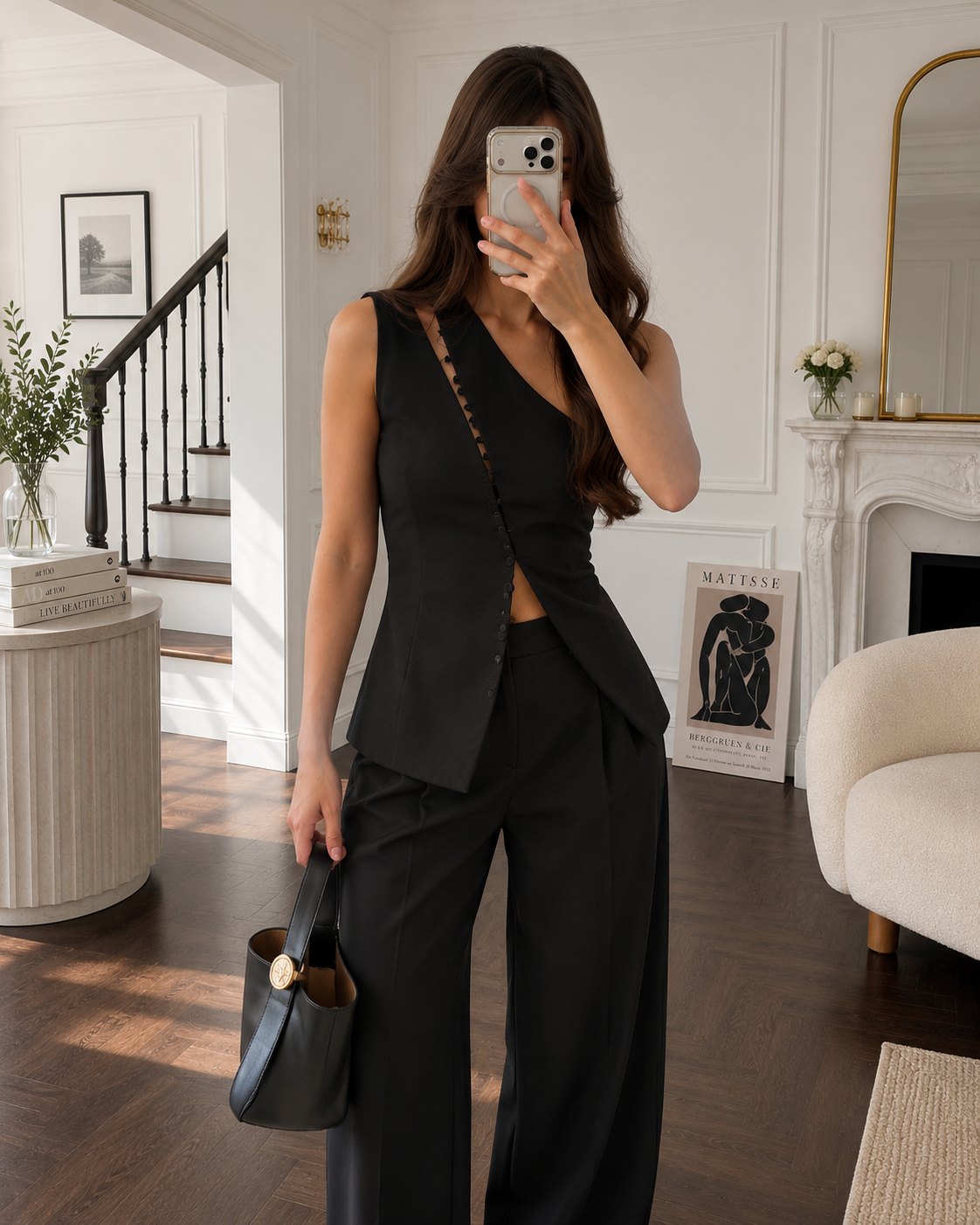 Amélie One-Shoulder Top